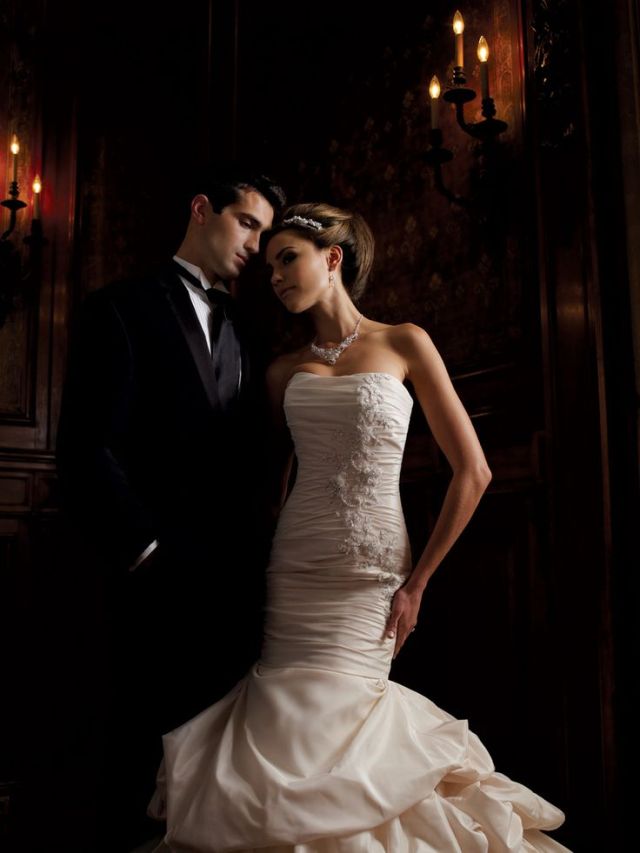 brides dress is from  www.flairfashions.com